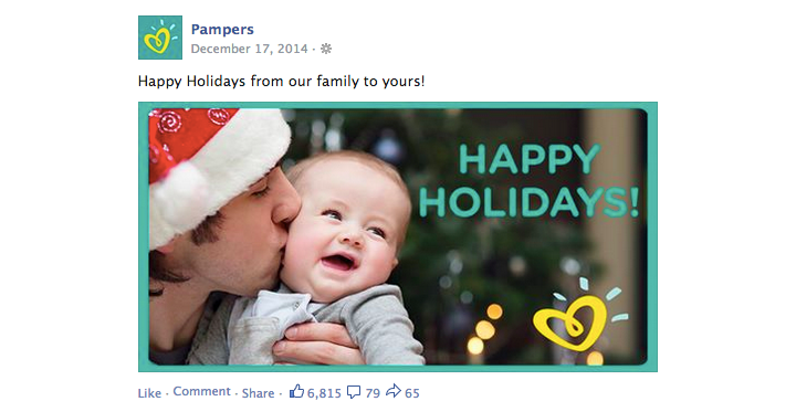 Pampers dad facebook